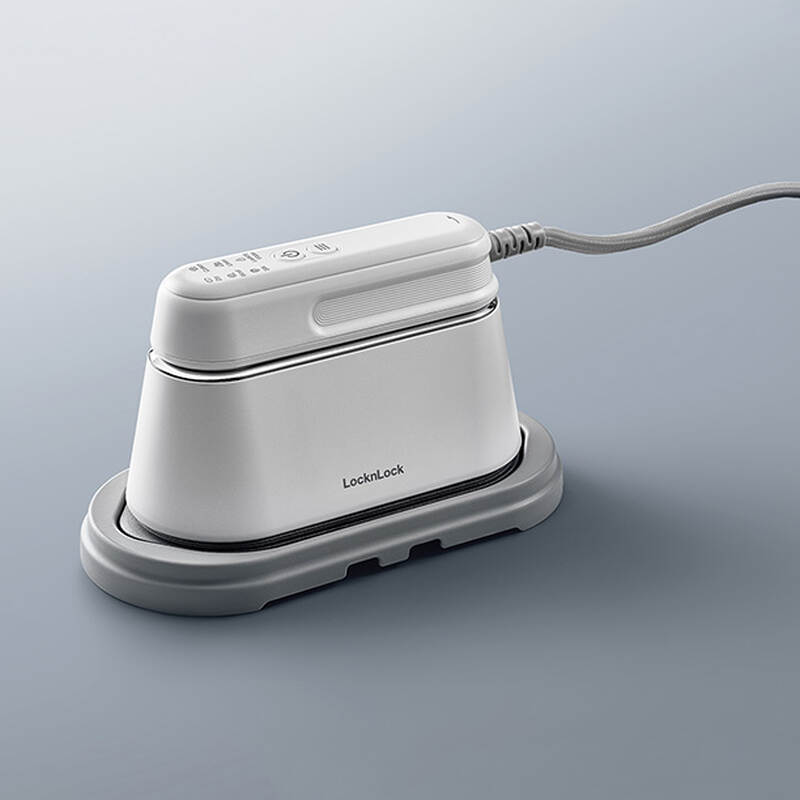 Bàn ủi hơi nước LocknLock 2 trong 1 steam iron 220-240V, 50-60Hz, 1100-1300W - ENI262WHT, , large image number null